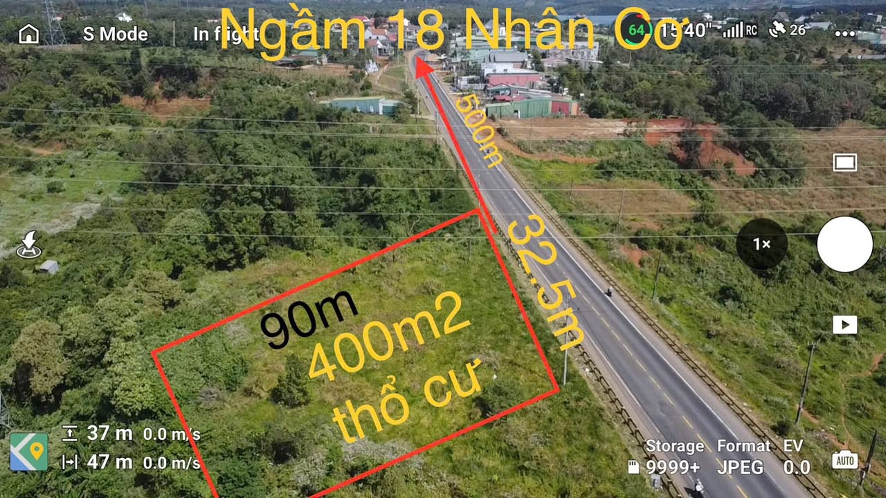 Đất thổ cư 400m² tại Nhân Cơ, Đắk Nông chỉ 6.5 tỷ - Đầu tư sinh lời ngay!
