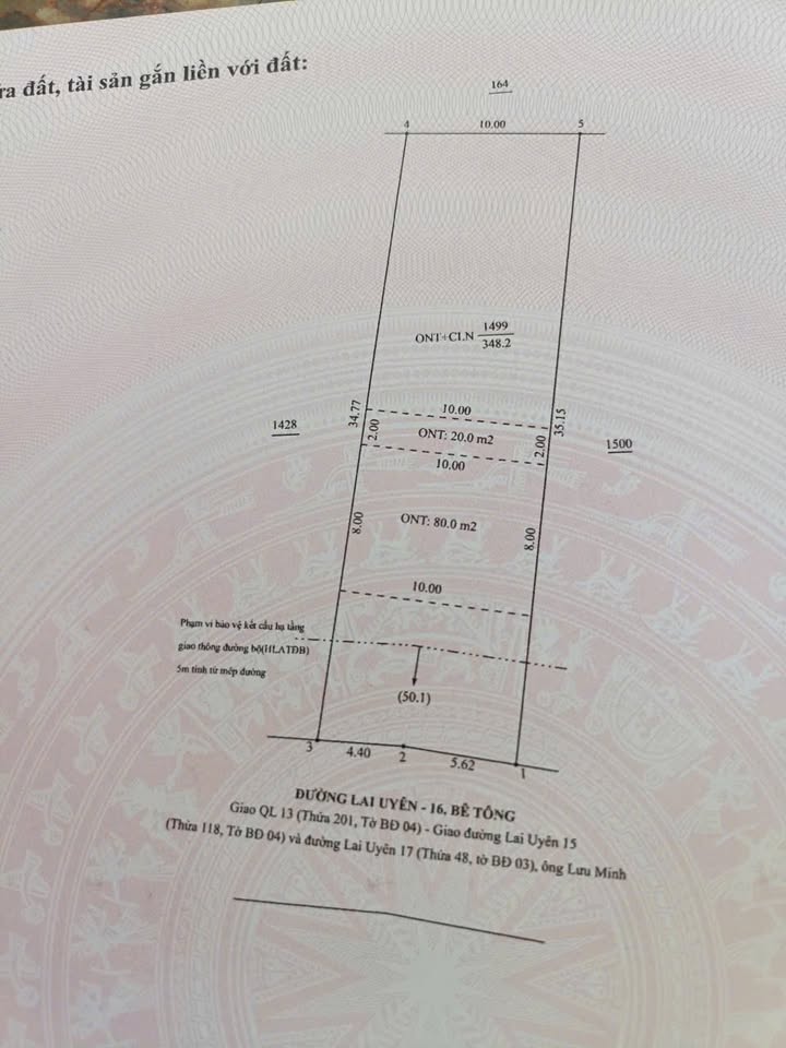 Đất nền Bàu Bàng 360m² giá 1 tỷ - Sổ đỏ chính chủ, dân cư đông đúc!