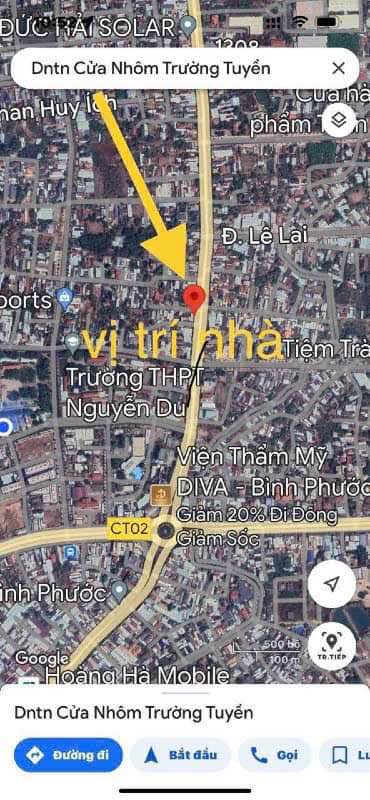 Nhà lô góc 2 mặt tiền đường Phú Riềng Đỏ, Đồng Xoài 155m² - Cần bán gấp 9.5 tỷ!