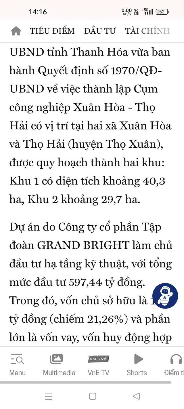 Đất nền Xuân Hòa, Thọ Xuân 161m² giá 900 triệu - Cơ hội đầu tư hấp dẫn!