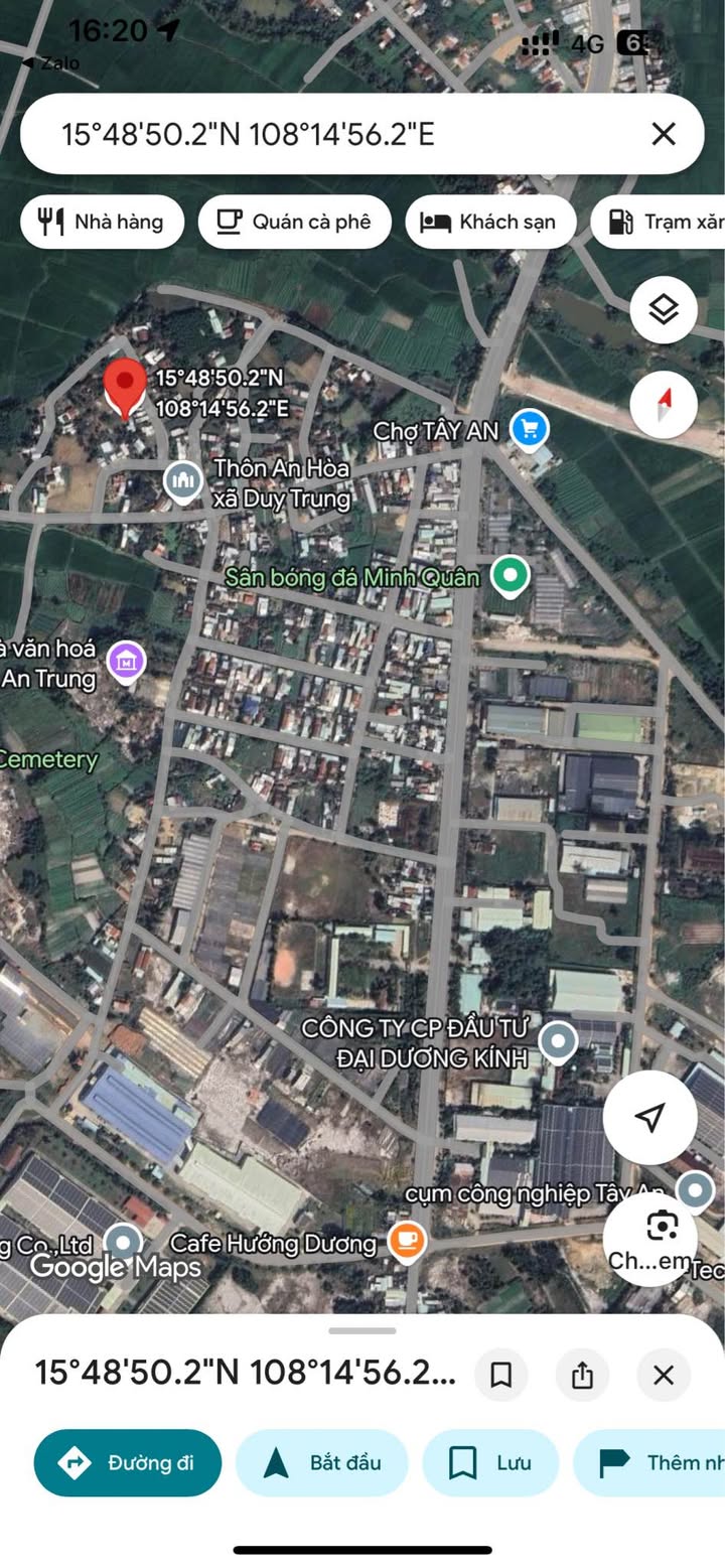 Đất nền Duy Trung - Duy Xuyên 165m² giá 500 triệu - Sổ hồng chính chủ!