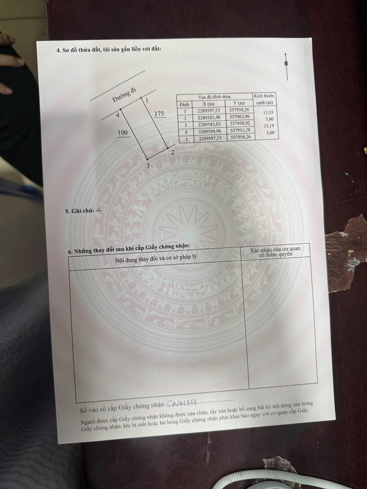 Đất thổ cư 74,4m² Bảo Khê, TP Hưng Yên - Chính chủ bán gấp!