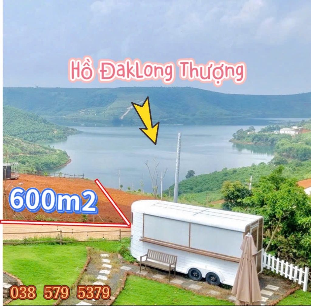 Đất mặt tiền hồ Đắk Long Thượng 600m² giá 2.4 tỷ - Cơ hội hiếm có đầu tư!