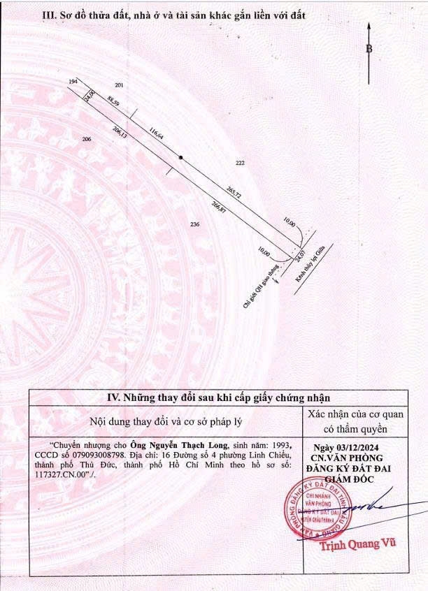 Đất mặt tiền lộ tỉnh 926, xã Trường Long A, 14.316,9m² chỉ 7,8 tỷ - Cơ hội đầu tư tuyệt vời!