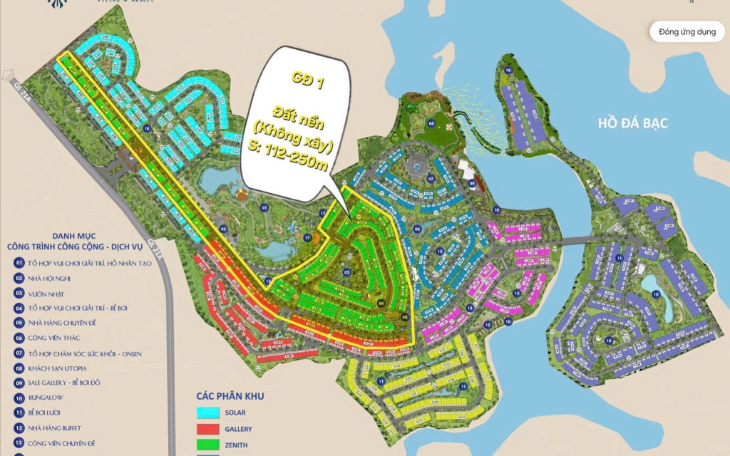 Đất nền Utopia Villas & Resort Phú Thọ 112m² giá chỉ 38 triệu/m² - Nhận booking sớm, ưu đãi lớn!