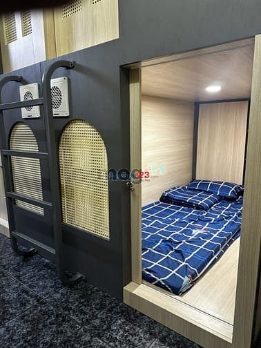 Phòng Sleep Box KTX Tiện Nghi Khuông Việt 25m² chỉ 1.7 triệu - Dịch vụ trọn gói!