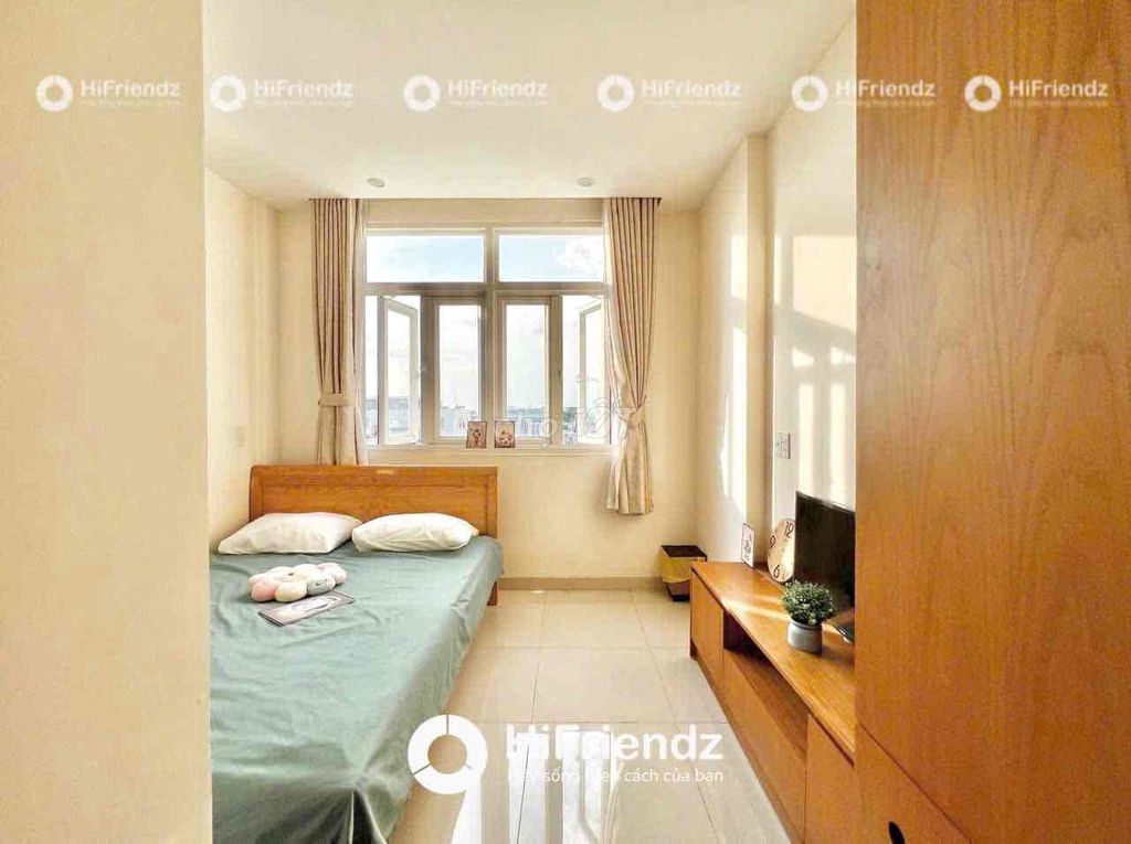 Studio cho thuê đường Tân Kỳ Tân Quý 27m² giá 3.4 triệu - Full nội thất, an ninh tốt!