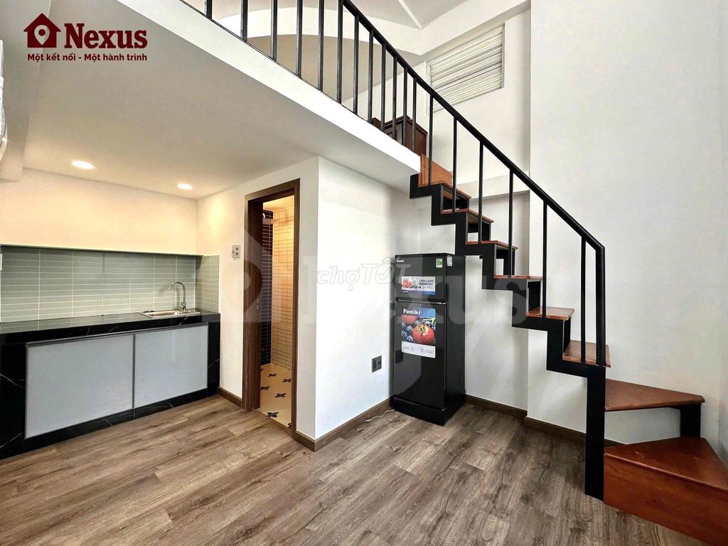 Căn hộ mới xây gần Crescent Mall, KDC Nam Long 30m² - Full nội thất mới, siêu thoáng!