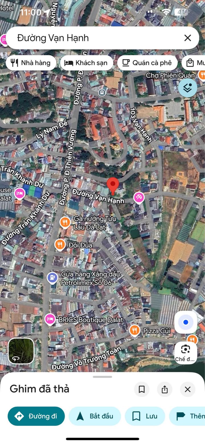 Lô đất mặt tiền đường Vạn Hạnh phường 8 Đà Lạt 400m² giá 23 tỷ - Cơ hội đầu tư hấp dẫn!