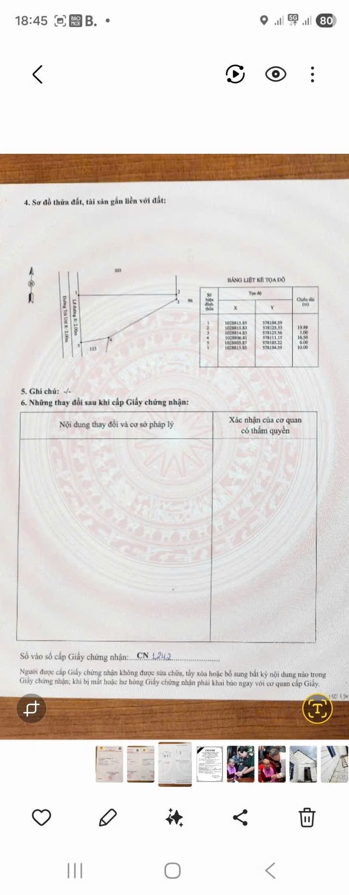 Đất thổ cư Bạc Liêu 160m² giá 500 triệu - Mặt tiền đường Trà Uôn rộng rãi!