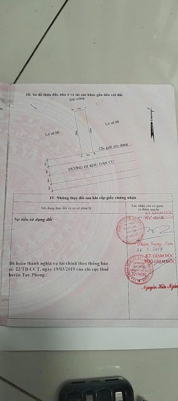 Nhà thổ cư Liên Hương, Tuy Phong 100m² giá 1.2 tỷ - Gần biển Đồi Dương!