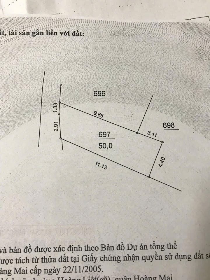 Bán nhà phố Bằng Liệt, Hoàng Mai, 50m² giá 9 tỷ - Gần chợ và trường học!