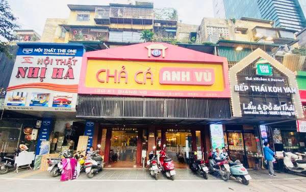 Cho thuê mặt bằng kinh doanh tại Giảng Võ, Ba Đình - 170m², giá thuê hợp lý