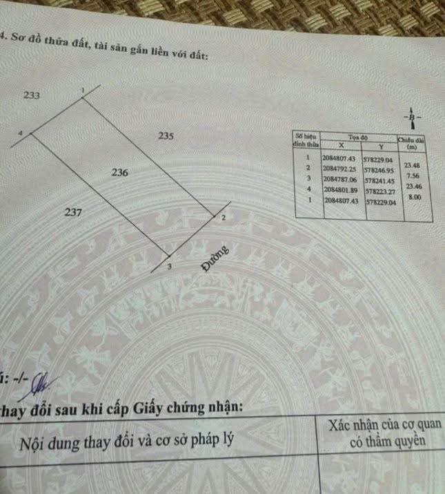 Đất nền xóm 3, xã Văn Kiều, huyện Nghi Lộc 181.3m² giá 600 triệu - Cơ hội đầu tư tuyệt vời!