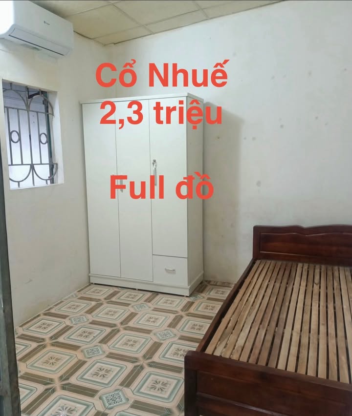 Phòng trọ cho thuê tại Cổ Nhuế 2,3 triệu - Không chung chủ, tự do giờ giấc!