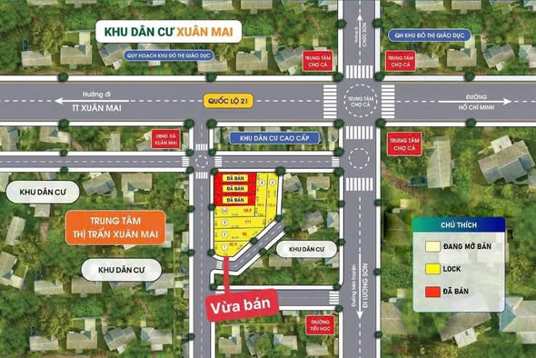 Đất nền Xuân Mai - Chương Mỹ 100m² giá 2 tỷ - Đầu tư sinh lời ngay!