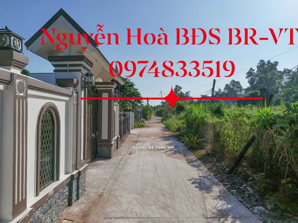 Đất Nghĩa Thành, Châu Đức 322m² giá 1.25 tỷ - Đầu tư an cư lý tưởng!