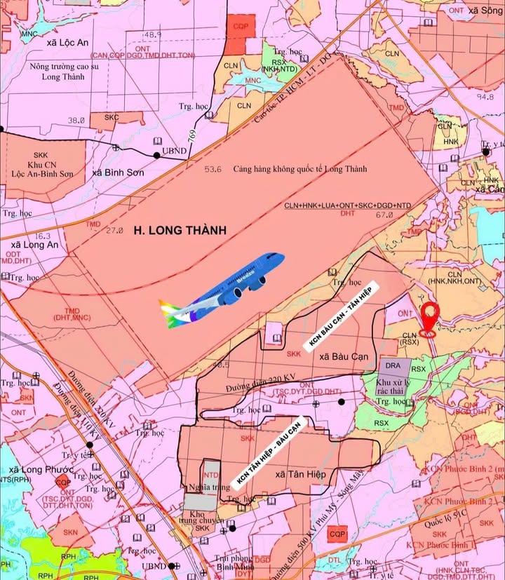 Đất Xã Long Phước, Long Thành 130m² giá chỉ 950 triệu - Sổ riêng chính chủ!