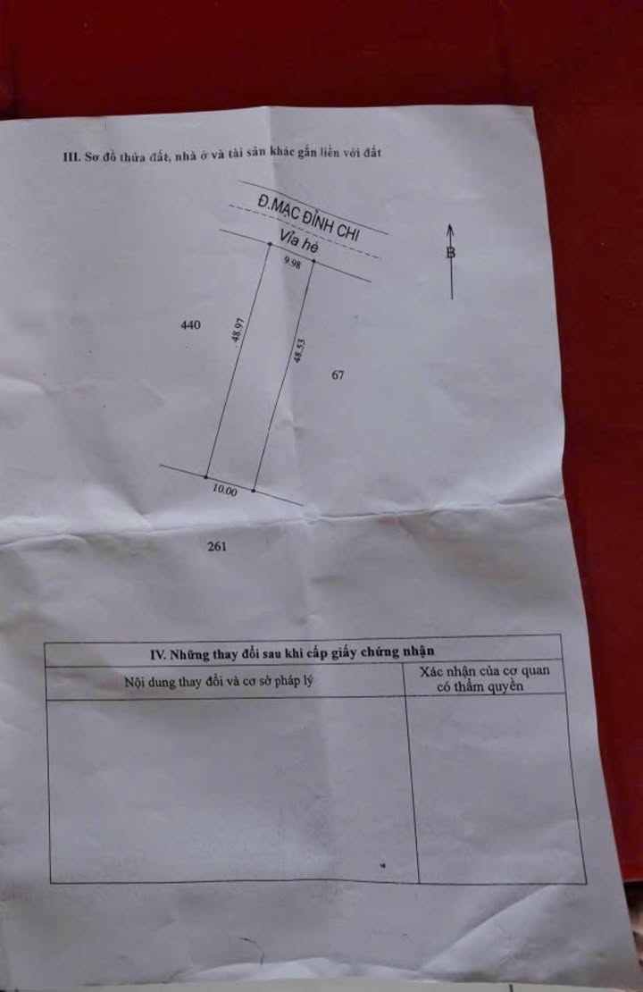 Đất Mặt Tiền Đường Mạc Đỉnh Chi, Sóc Trăng 490m² - Giá Tốt Thương Lượng!
