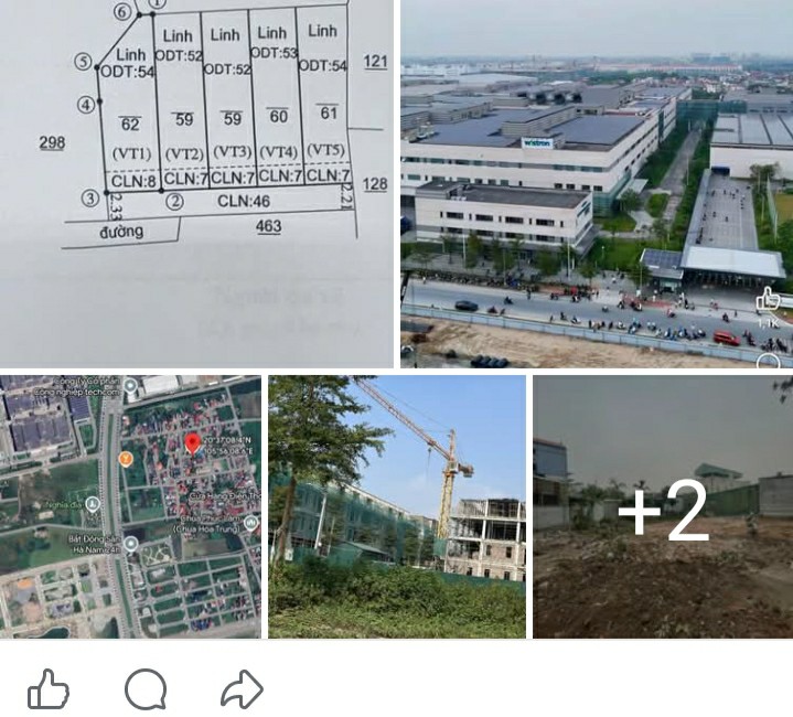 Đất nền Hòa Trung, Đồng Văn 60m² giá 1.4 tỷ - Cơ hội đầu tư hấp dẫn!