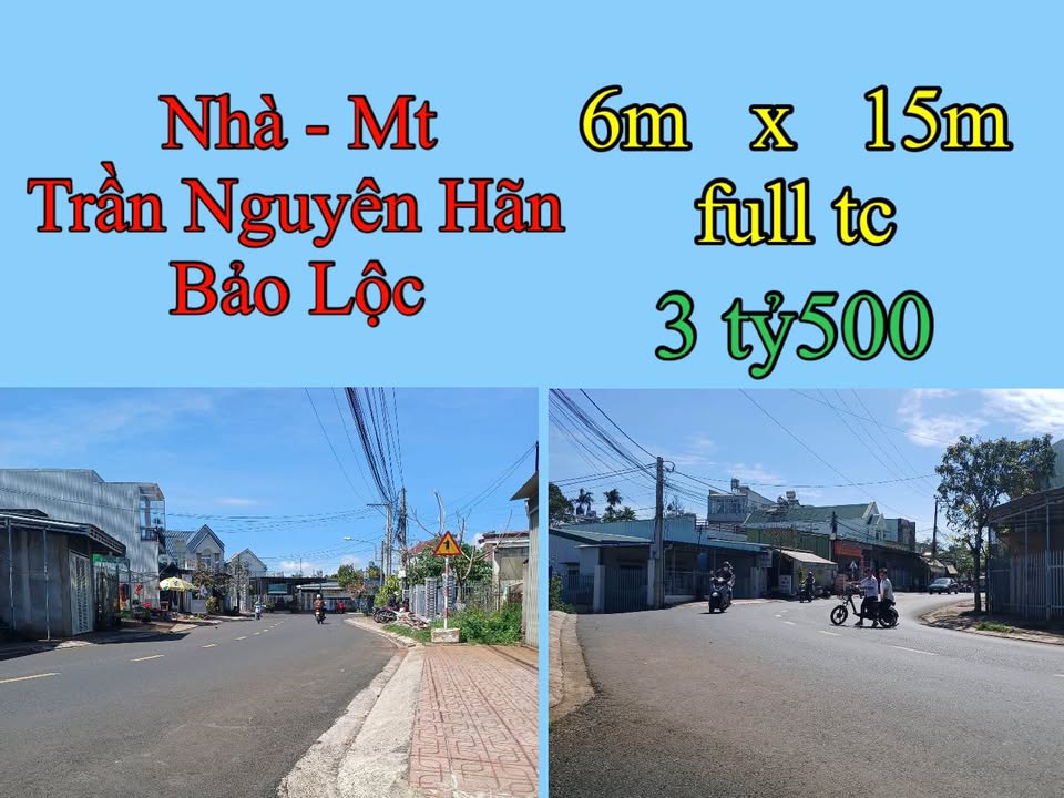 Nhà mặt tiền Trần Nguyên Hãn, Bảo Lộc 90m² giá 3.5 tỷ - Kinh doanh sầm uất!