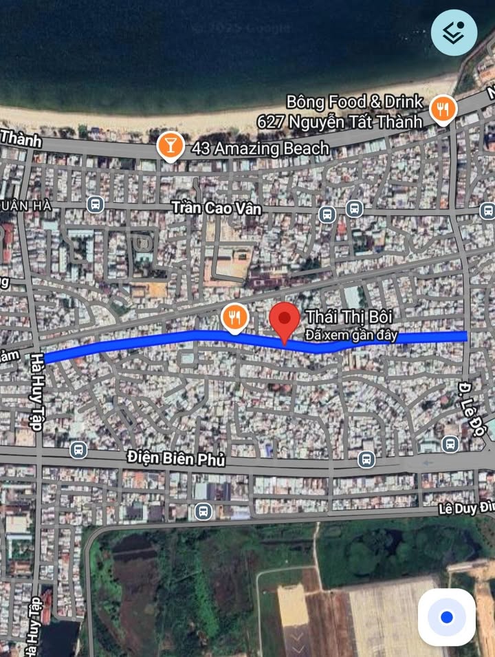 FrontHouse mặt tiền Thái Thị Bôi, Thanh Khê 123m² giá 6.15 tỷ - Kinh doanh sầm uất ngay khu vực biển!