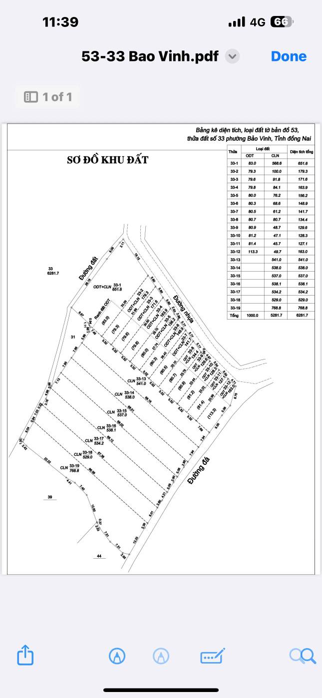 Đất nền dự án Bảo Vinh Đồng Nai 6281m² giá 26 tỷ - Nhanh tay sở hữu!