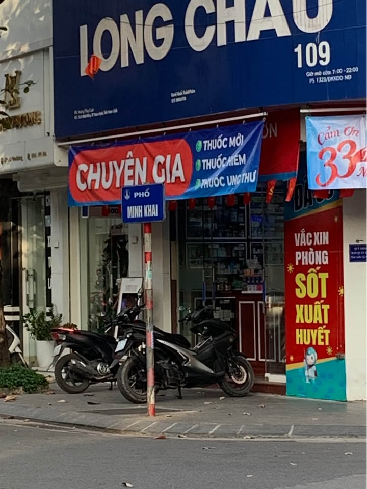 Bán nhà mặt đường Minh Khai, Nam Định 110m² giá 10.99 tỷ - Vị trí kinh doanh đắc địa!