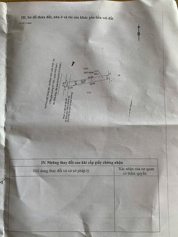 Đất nền Trừ Văn Thố, Bàu Bàng 100m² giá chỉ 800 triệu - Cơ hội đầu tư sinh lời!