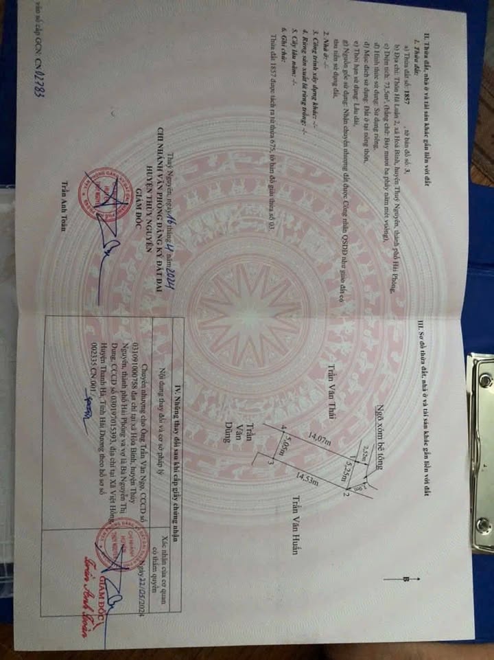 Đất nền Hòa Bình 73m² giá thỏa thuận - Vị trí đắc địa gần tiện ích