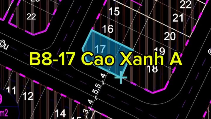 Đất nền góc duy nhất Cao Xanh A 142m² giá 5.7 tỷ - Cơ hội đầu tư không thể bỏ lỡ!
