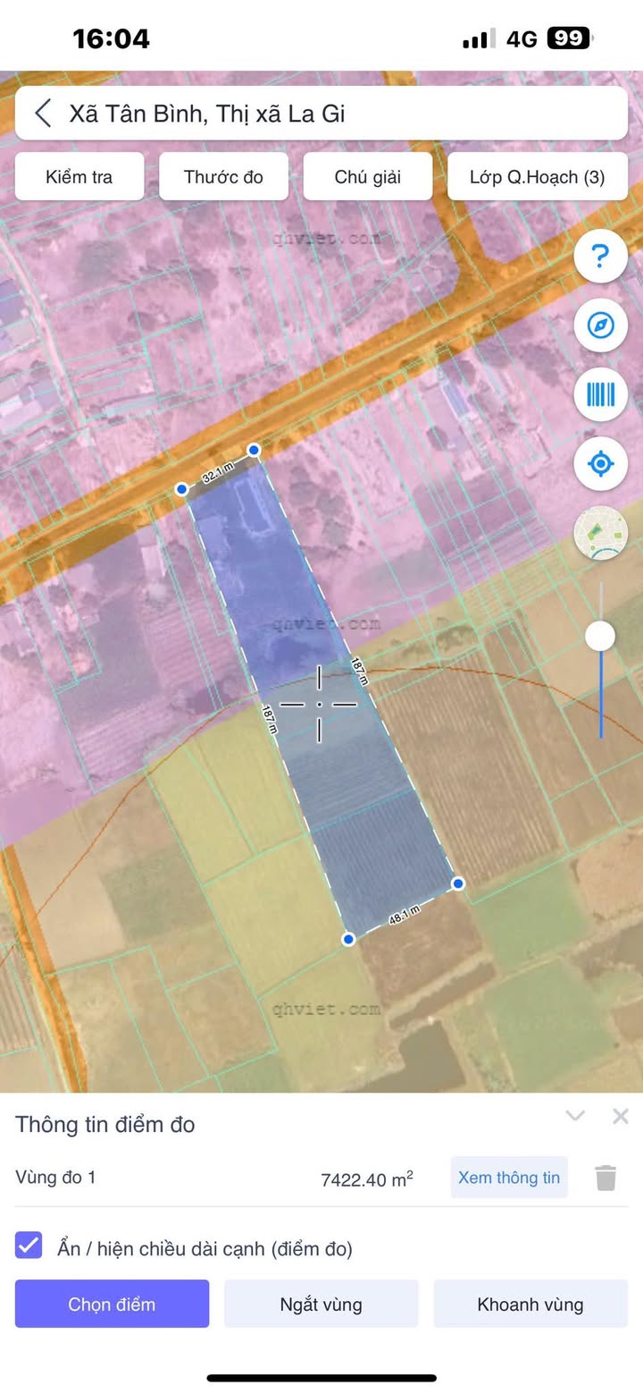 Đất xào mặt tiền đường Nguyễn Thông, Tân Bình, La Gi - 7600m² giá 6.7 tỷ - Cơ hội đầu tư tốt!