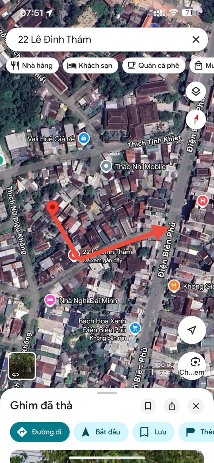 Đất kiệt Lê Đình Thám, Trường An, 174m² giá 2 tỷ - Vị trí đắc địa, đầu tư sinh lời!