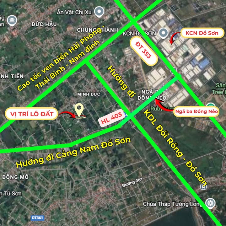 Đất nền Đồ Sơn Hải Phòng 50m² giá 1 tỷ - Đầu tư sinh lời ngay!