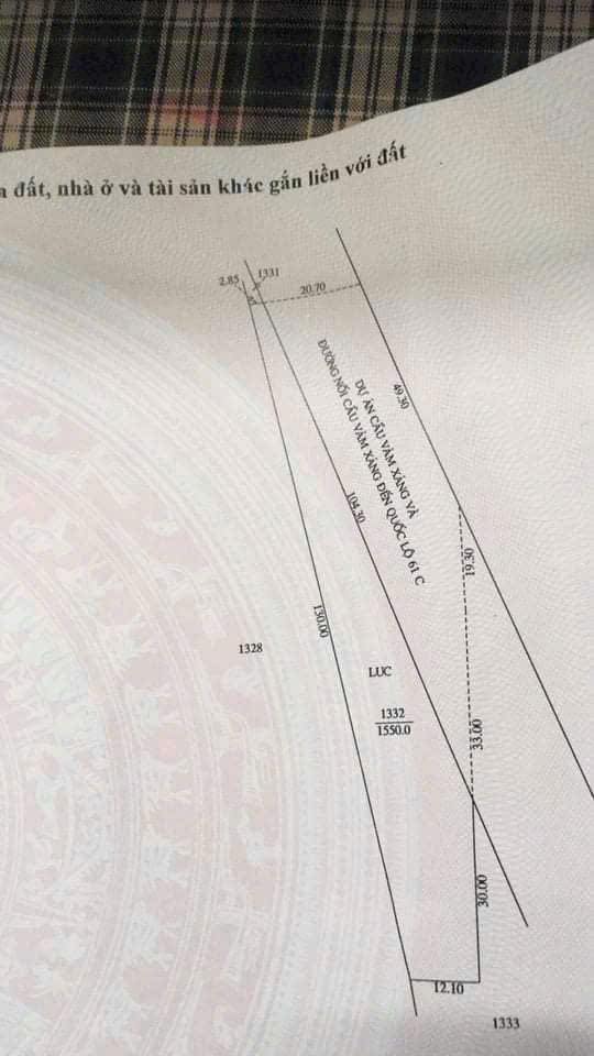 Đất mặt tiền 104m tại Nhơn Ái, Phong Điền 1550m² - Cơ hội đầu tư hấp dẫn!