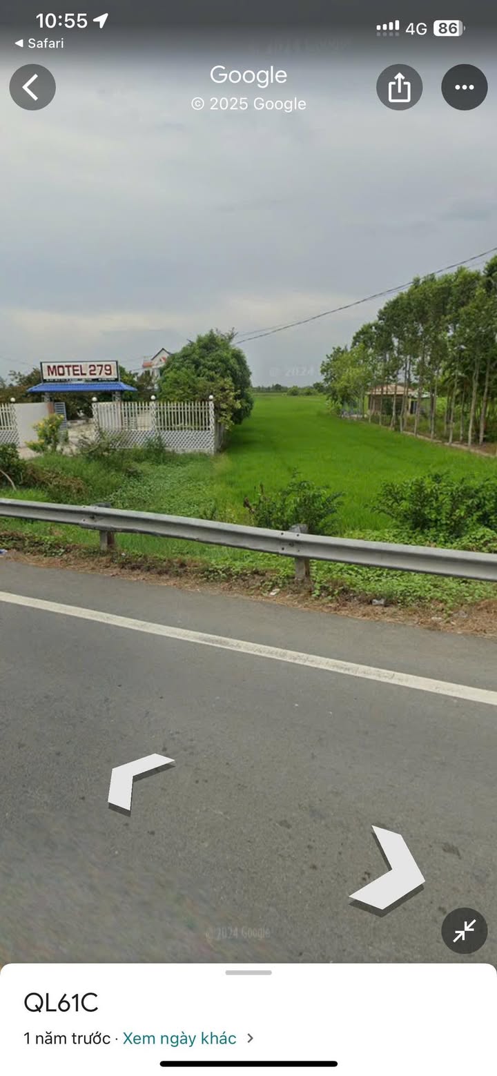 Đất nền 4630m² mặt tiền Quốc lộ 61C, phường 3, TP Vị Thanh - Giá chỉ 2.315 tỷ!