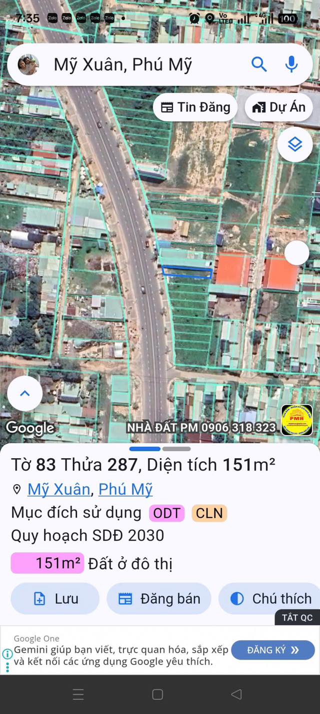 Đất mặt tiền đường S, Mỹ Xuân, Phú Mỹ 96.4m² giá 4.3 tỷ - Đầu tư sinh lời tuyệt vời!