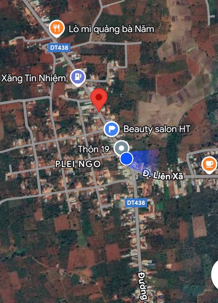 Đất nền kinh doanh 2 mặt tiền xã Ia Tiêm 520m² - Vị trí đắc địa, cơ hội đầu tư lớn!