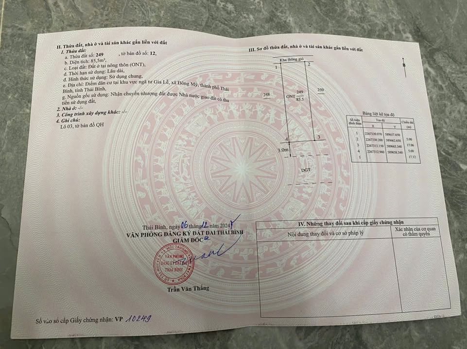 Đất nền tái định cư Đông Mỹ 83m² giá chỉ 2,3 tỷ - Hướng Nam, cơ hội đầu tư tuyệt vời!