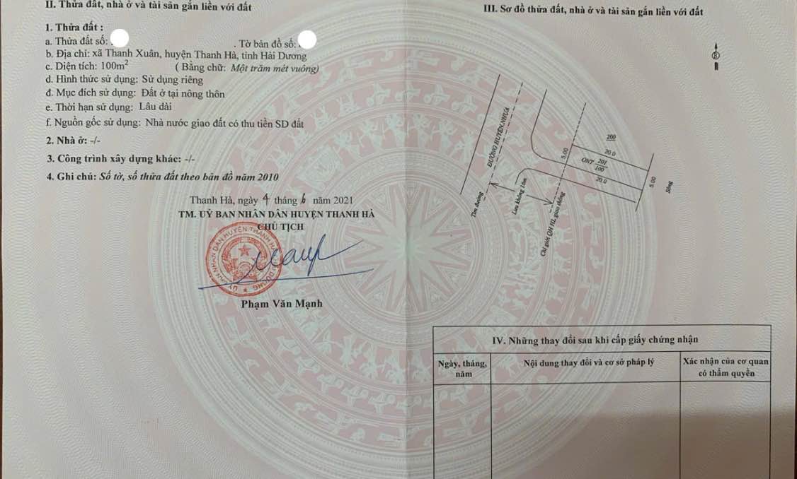 Đất nền kinh doanh tại Thanh Xuân, Thanh Hà 100m² - Lô góc 2 mặt tiền thuận lợi!