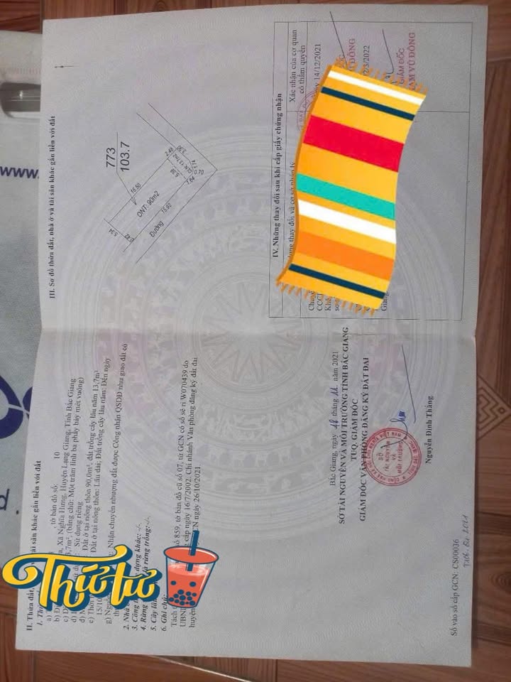 Đất nền Lạng Giang Bắc Giang 103m² - Lô góc 2 mặt tiền, giá tốt!