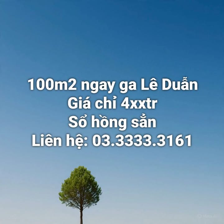 Đất nền Phan Thiết 100m² giá 400 triệu - Sổ hồng chính chủ, đầu tư sinh lời!
