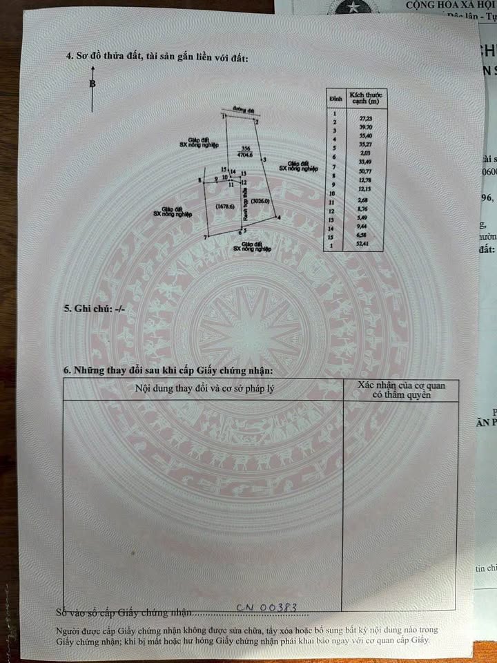 Đất nền 4700m² tại Hàm Tiến - Gần Sun Group, giá chỉ 14.1 tỷ!