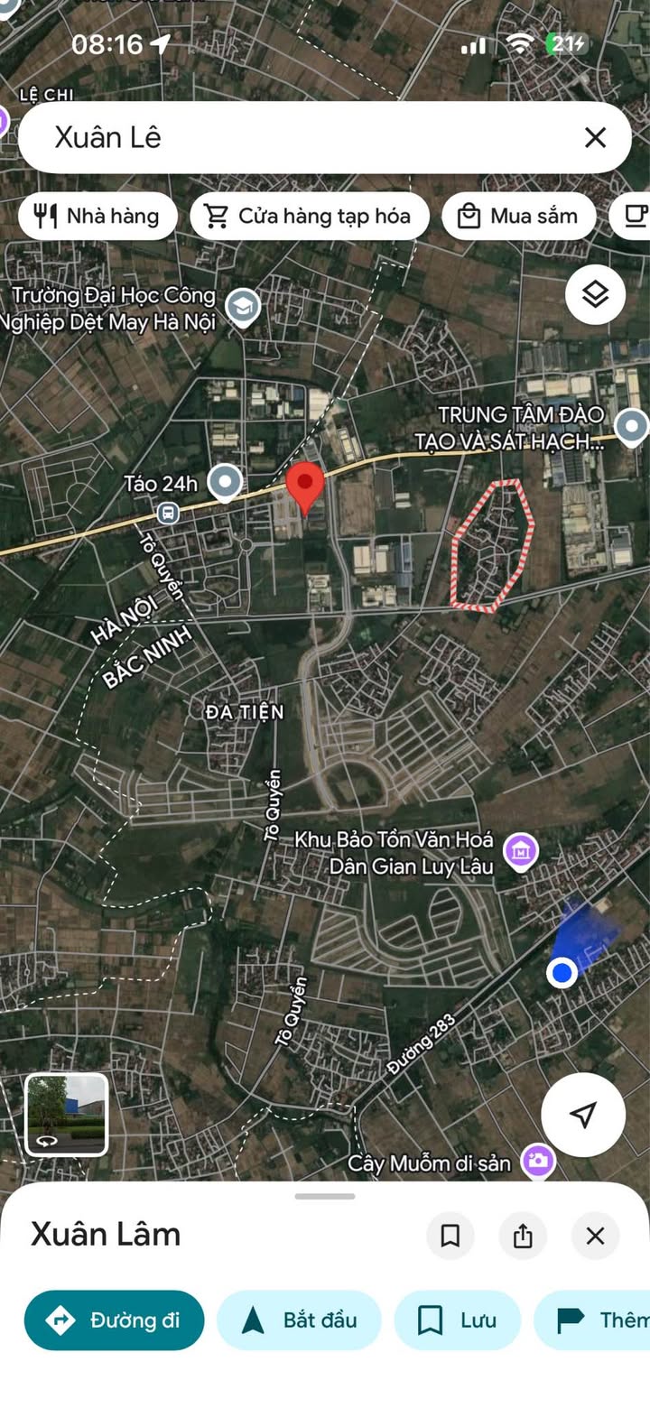 Đất nền Xuân Lâm, Thuận Thành, Bắc Ninh 89m² chỉ 2.3 tỷ - Cơ hội đầu tư hấp dẫn!