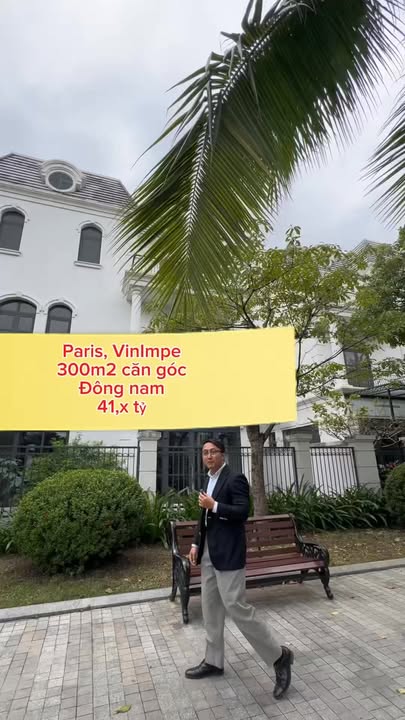 Biệt thự đơn lập góc VinImperia Hải Phòng 300m² giá 41 tỷ - View công viên tuyệt đẹp!