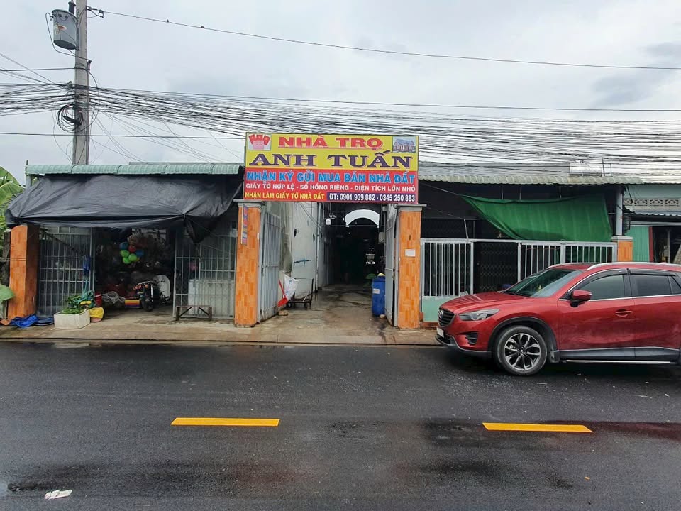 Dãy trọ 52 phòng mặt tiền Gò Hưu, Đức Hòa, Long An - Đầu tư sinh lời 50 triệu/tháng!