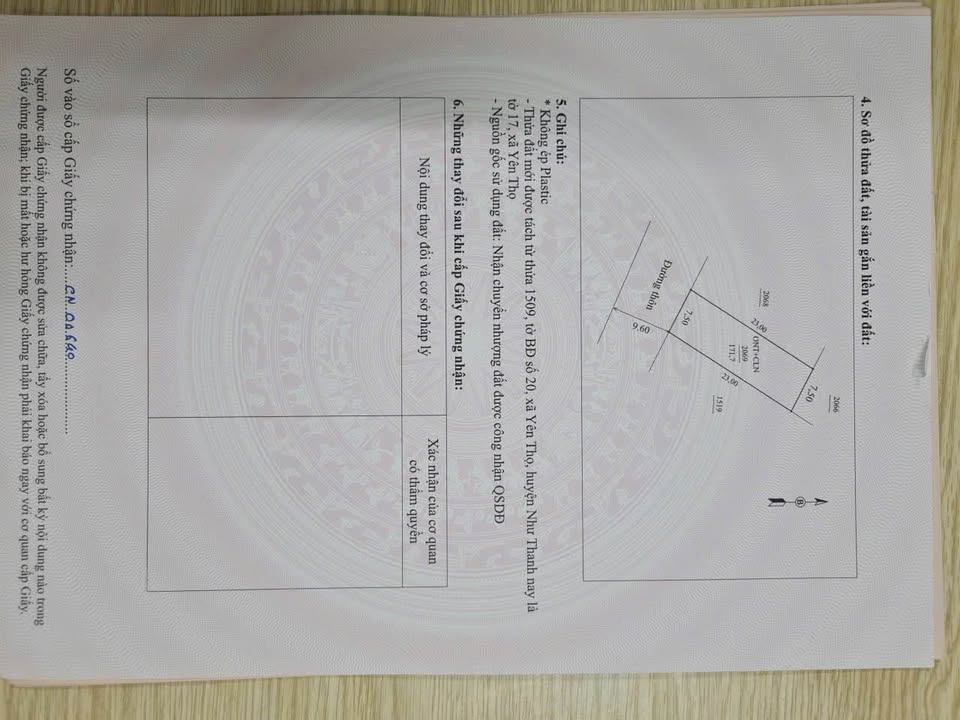 Đất liền kề Yên Thọ, Thanh Hóa 172m² - Giá rẻ nhất khu vực!