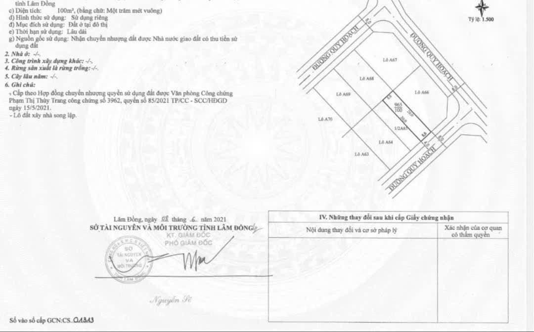 Đất nền Đà Lạt 100m² giá 4.75 tỷ - Đầu tư sinh lời tại khu dân cư an ninh