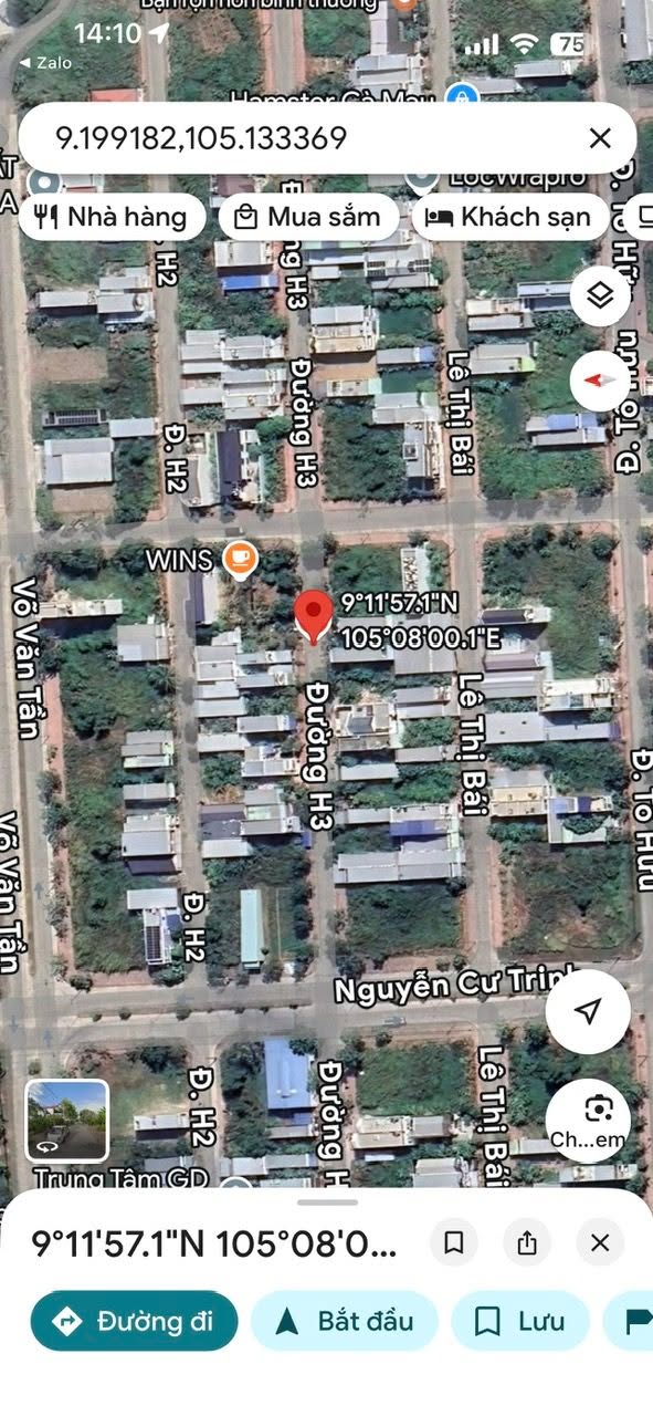 Đất nền Tân Xuyên, Cà Mau 66m² giá thỏa thuận - Cơ hội đầu tư hấp dẫn!