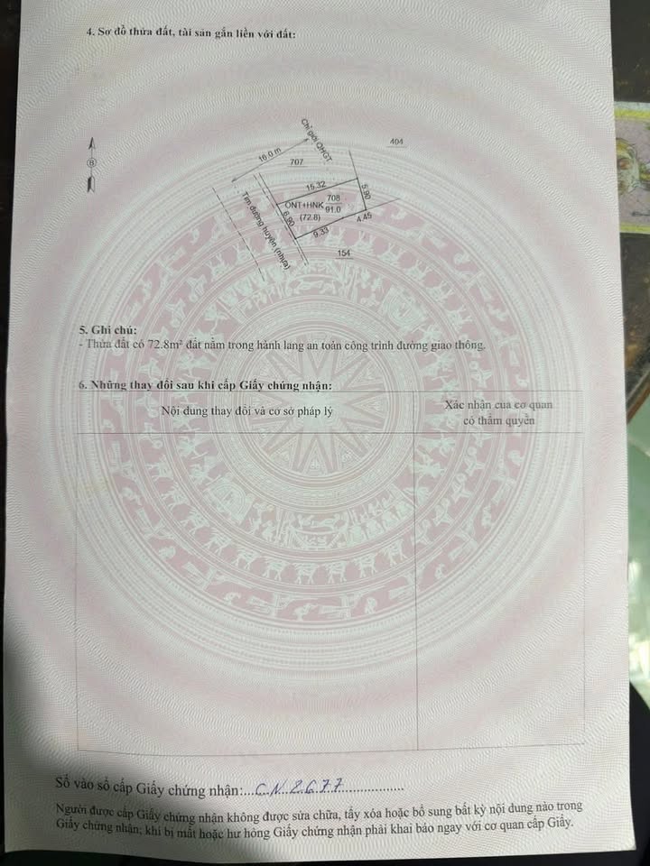 Đất mặt đường thôn Rộng 88m² giá 1.1 tỷ - Đầu tư sinh lời ngay!